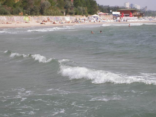 Перспектива пляжа на 16-ой станции БФ