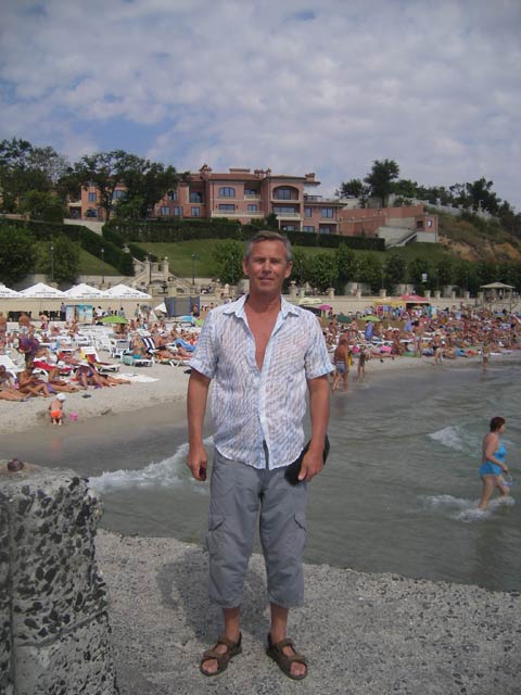 Фото с волнореза пляжа Золотой Берег