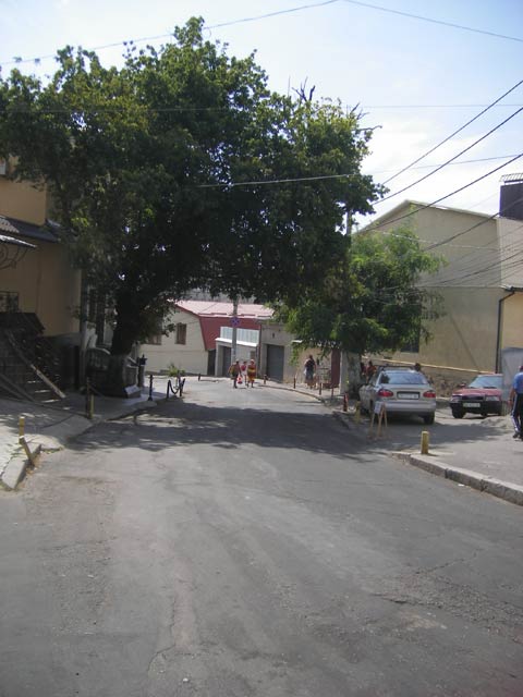 Улица Золотой Берег, спуск к пляжу