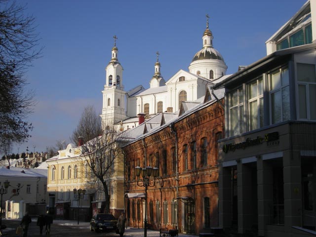 Витебск. Улица Суворова в историческом центре города