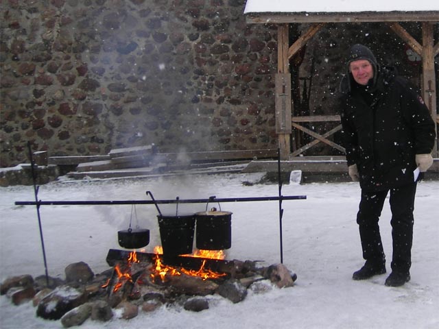 Лида. Кашеварня в замке Гедимина