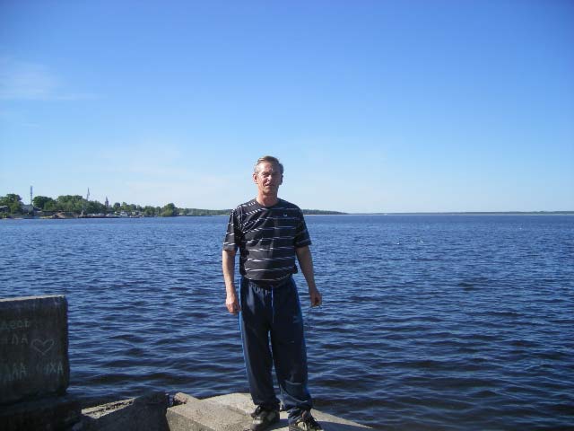 Вид на причалы Осташкова