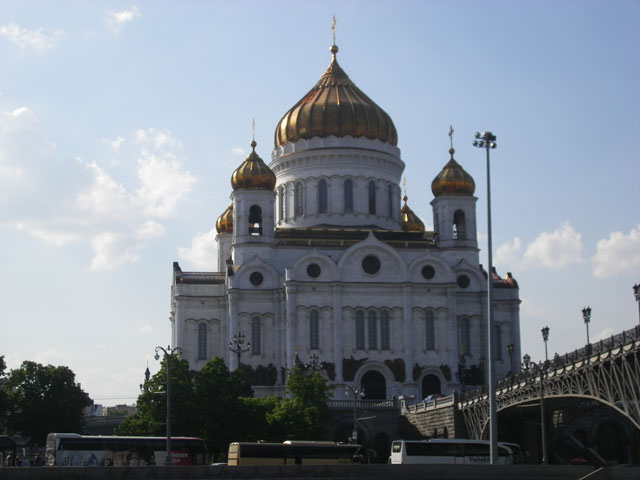 Храм ХС. Пречистенская набережная.