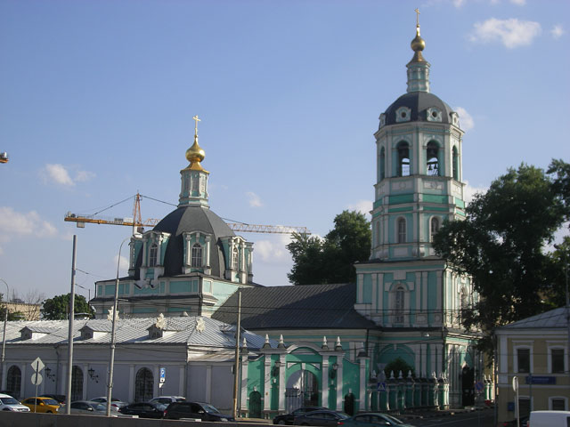 Никольская церковь. Раушская набережная.