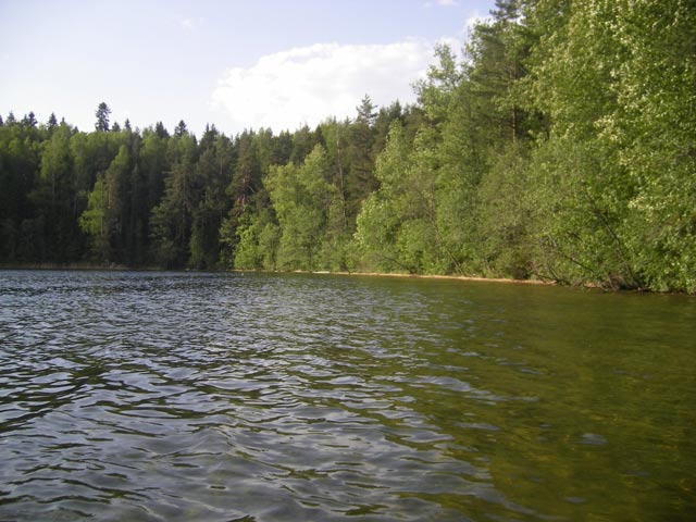 Остров Руднев на озере Валдайском