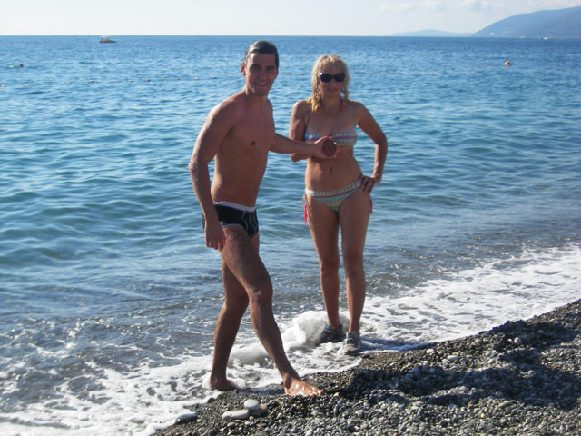 Море в Гаграх