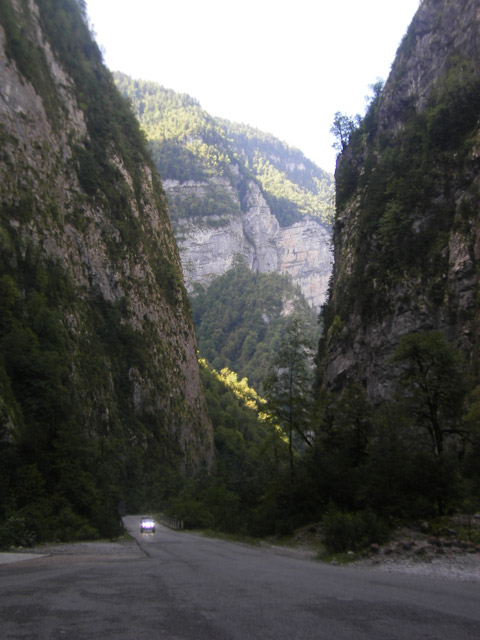 Юпшарское ущелье - Каменный мешок